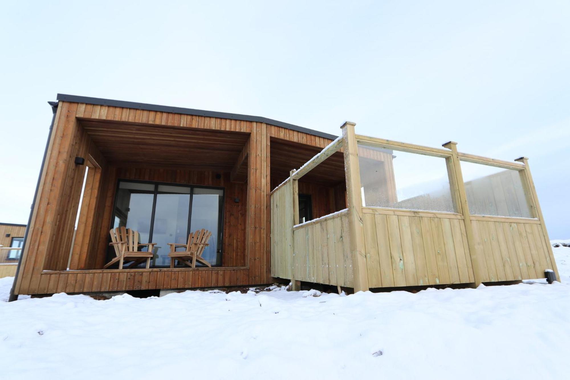 Blue View Cabins Reykholt  Luaran gambar